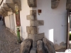 Stones originally to stop horse carts damaging buildings