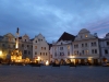 Cesky square at night