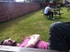 Chilling in the Handbridge beer garden