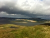 Views from the summit of Benarty Hill...getting cloudier!