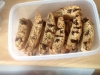 Orange, Pistachio and Dark Choc Biscotti