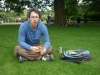 Picnic in the park (leftover pizza!)