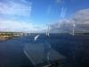 Heading over the Forth Bridge to Aberdeen by train