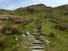 View towards the top of Wansfell Pike