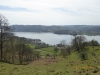 Views down over Lake Windermere