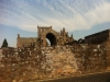 Back in Melrose - a sight of the abbey!