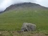 Boulder left from ice age (on Fairy Pools walk)