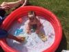 Paddling pool fun at Nanny's!