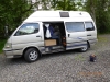 Fallowfield Dene campsite (with the BBQ started!)