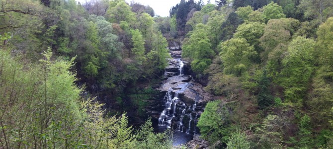 New Lanark walk – May 4th 2014